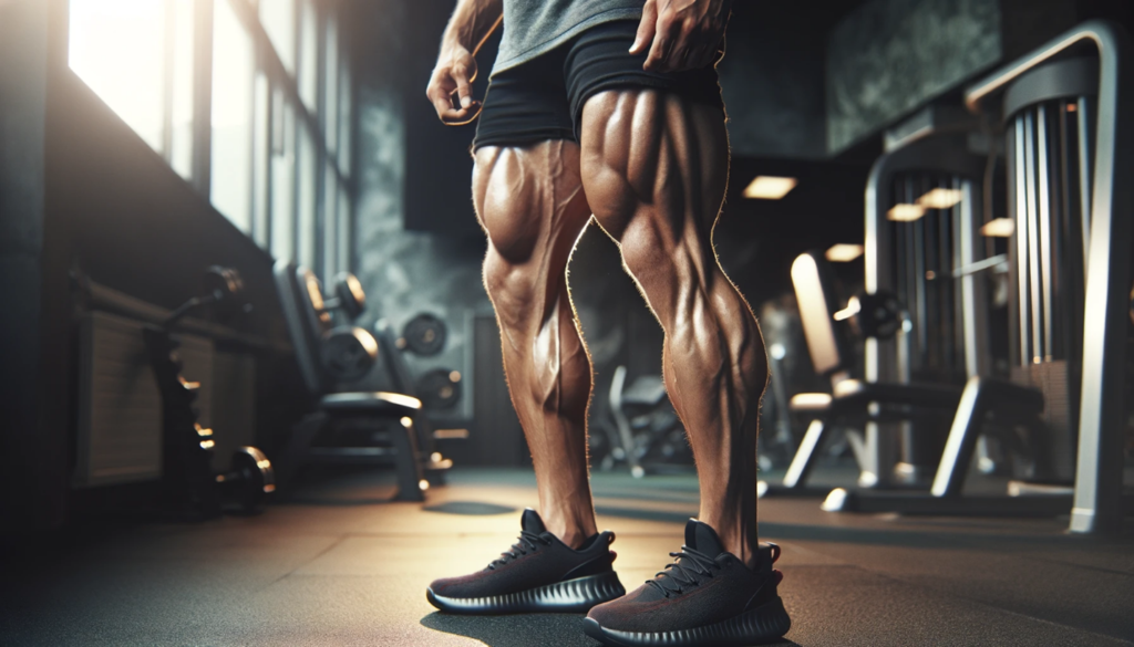 Picture of muscular legs